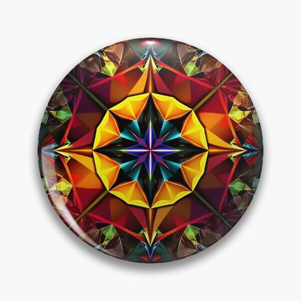 Item preview, Geometric Kaleidoscope Star designed and sold by debbiedwarika.