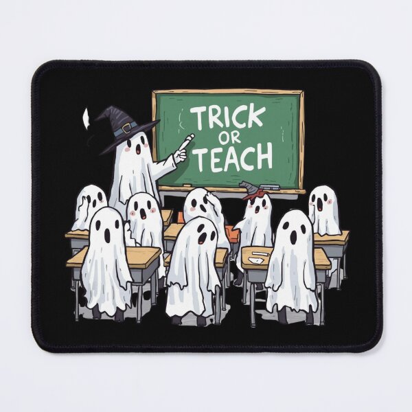 Item preview, Trick or Teach – Funny Halloween Ghost Classroom Design designed and sold by jelonkaa.