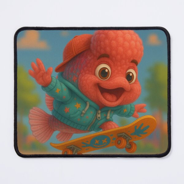 Item preview, Skater Flowerhorn Fish designed and sold by Sillytoe.