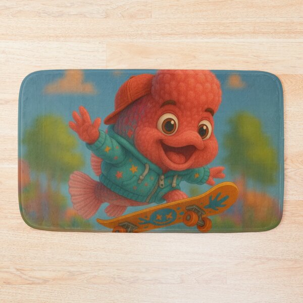 Item preview, Skater Flowerhorn Fish designed and sold by Sillytoe.