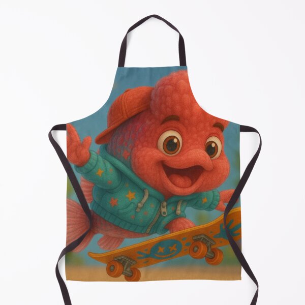 Item preview, Skater Flowerhorn Fish designed and sold by Sillytoe.