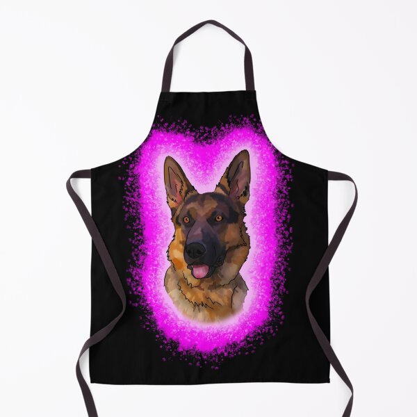 Item preview, black and tan German Shepard Pink Paint Splash designed and sold by DawnCatcher20.