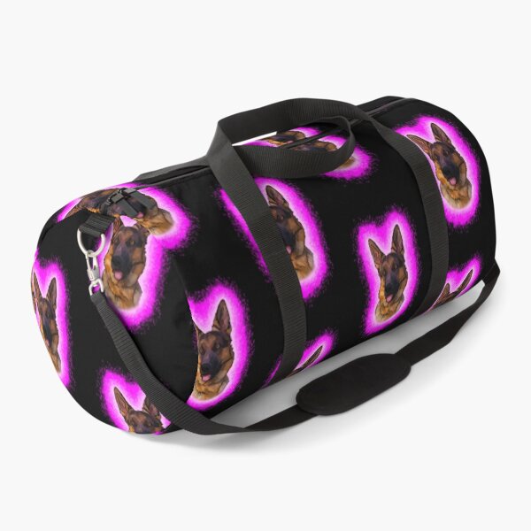 Item preview, black and tan German Shepard Pink Paint Splash designed and sold by DawnCatcher20.