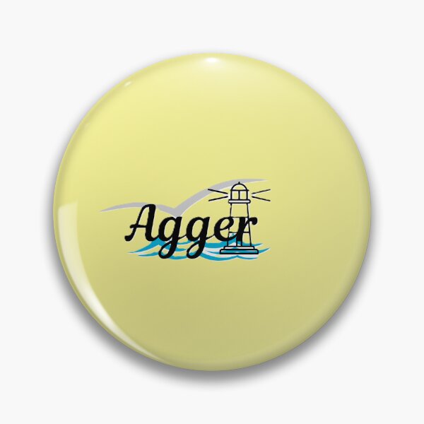 Item preview, Agger lettering for fans of the coastal town designed and sold by Juliaf83.