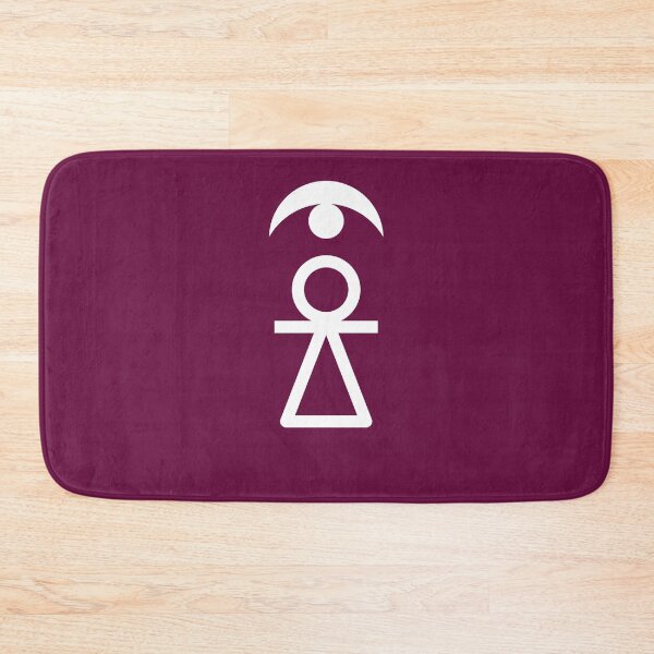 Item preview, Sign of Tanit [White + Crescent] designed and sold by jorellaf.