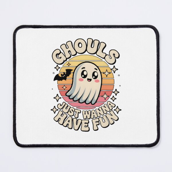 Item preview, Ghouls Just Wanna Have Fun, Cute Retro Halloween Ghost designed and sold by belladesign7.