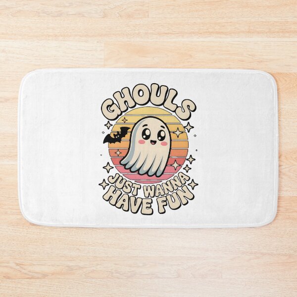Item preview, Ghouls Just Wanna Have Fun, Cute Retro Halloween Ghost designed and sold by belladesign7.