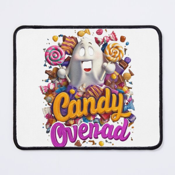Item preview, Candy Overload | Cute Ghost Halloween Sweet Design designed and sold by AlexLineArt.