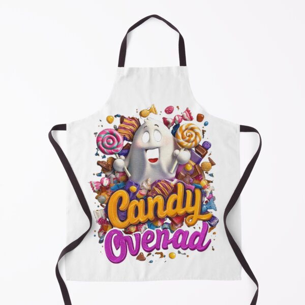 Item preview, Candy Overload | Cute Ghost Halloween Sweet Design designed and sold by AlexLineArt.