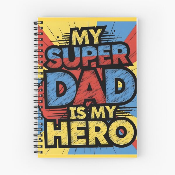 Item preview, My Super Dad Is My Hero designed and sold by FlipFlop7.