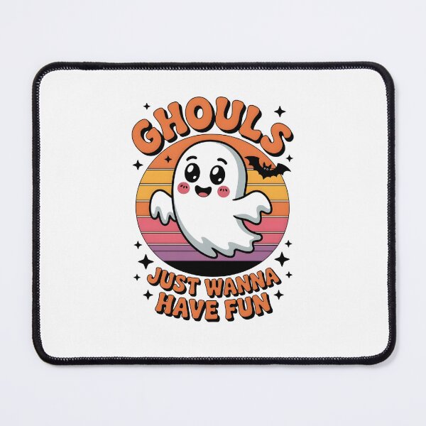 Item preview, Ghouls Just Wanna Have Fun, Cute Retro Halloween Ghost designed and sold by belladesign7.