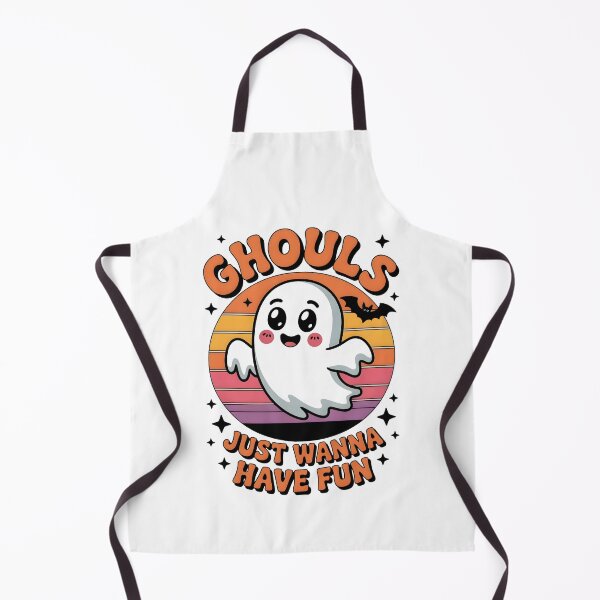 Artikelvorschau, Ghule wollen einfach nur Spaß haben, süßer Retro-Halloween-Geist entworfen und verkauft von belladesign7.