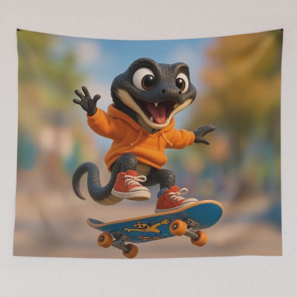 Item preview, Forest Cobra Skateboarding designed and sold by Sillytoe.