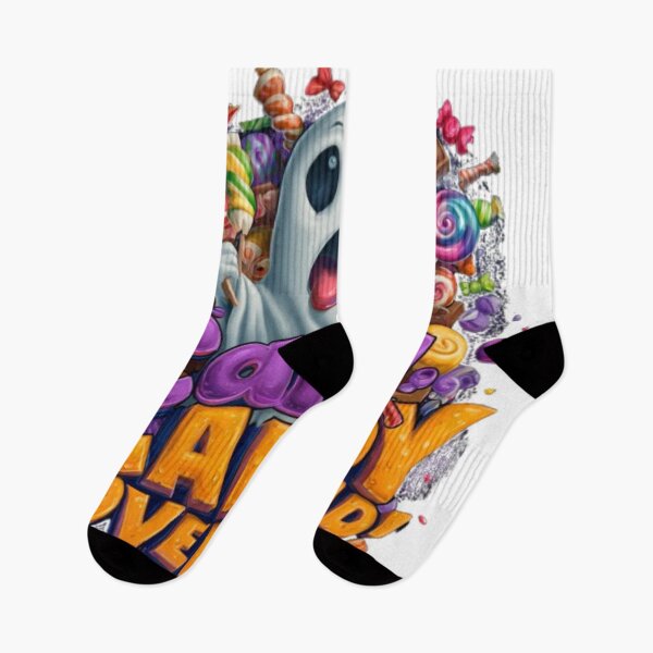 Item preview, Candy Overload | Funny Ghost Halloween Candy Design designed and sold by AlexLineArt.