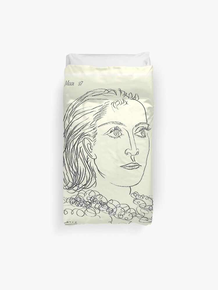 Dora Maar Vintage 1937 Picasso Print Duvet Cover By Posterbobs