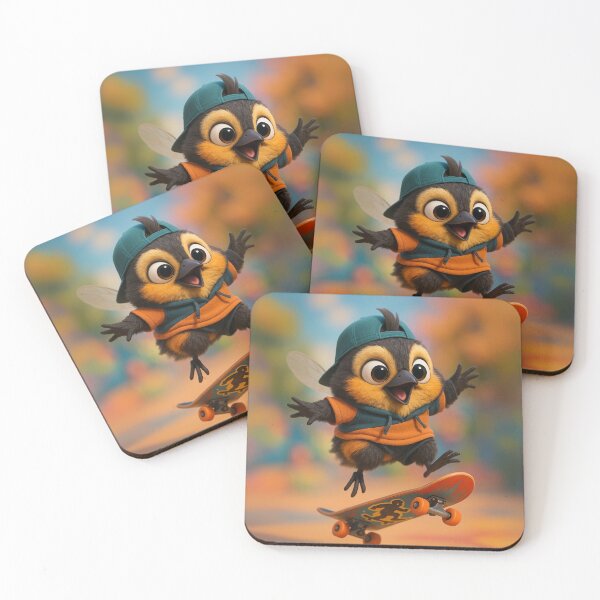 Item preview, Skater Forest Cuckoo Bumblebee designed and sold by Sillytoe.