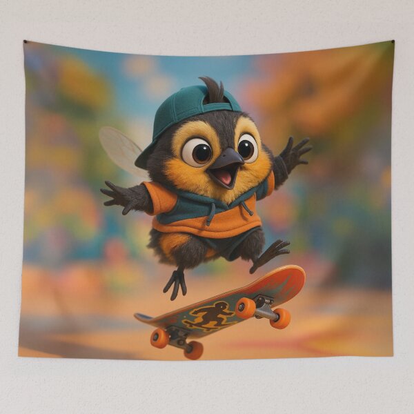 Item preview, Skater Forest Cuckoo Bumblebee designed and sold by Sillytoe.