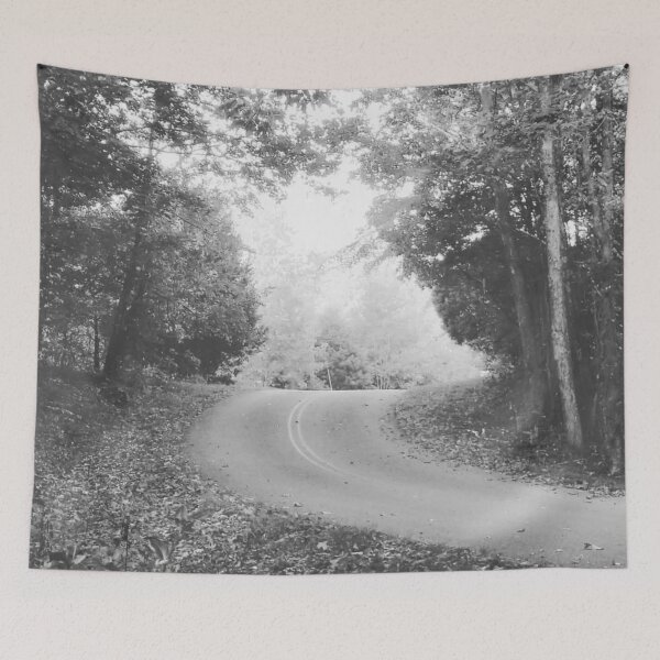 Item preview, Home Road (black and white) designed and sold by BWFields.