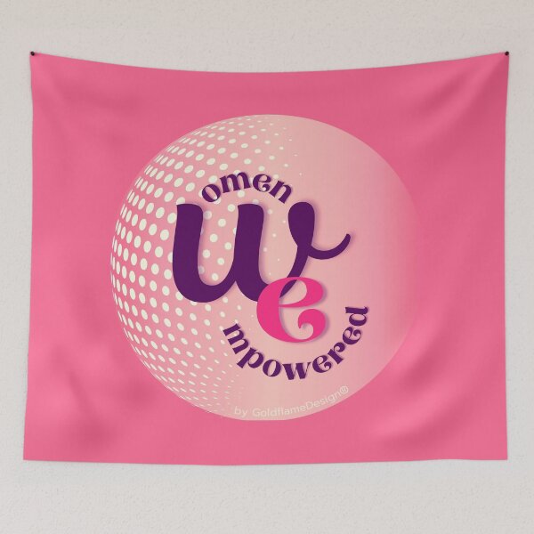 Item preview, Self-empowerment mandala to connect and celebrate all women - coral-raspberry-pink designed and sold by GoldflameDesign®.