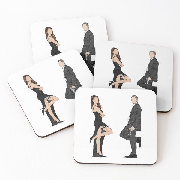 Item preview, Mr & Mrs Smith – Brad Pitt & Angelina Jolie Action Romance Classic designed and sold by MelissaJamesIll.