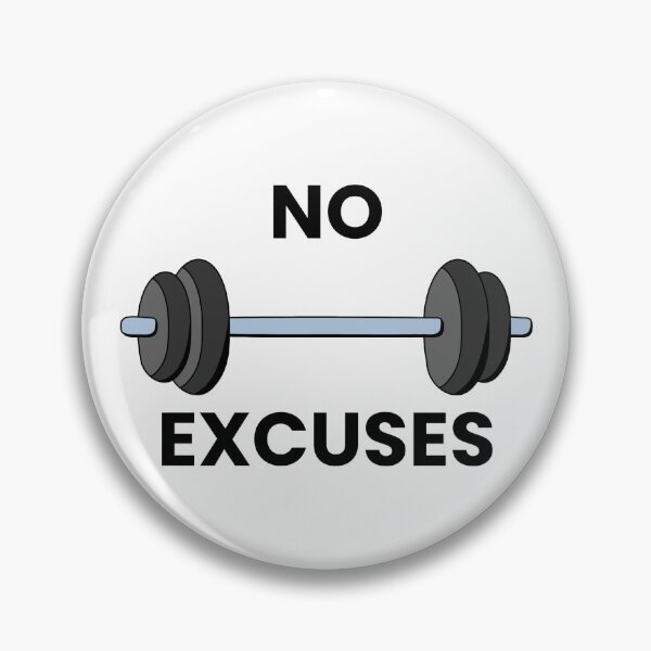 Item preview, No Excuses - Fitness Motivation  designed and sold by J0b4t.