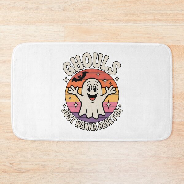 Item preview, Ghouls Just Wanna Have Fun, Cute Retro Halloween Ghost designed and sold by belladesign7.