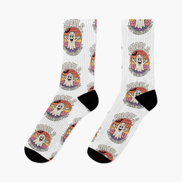 Item preview, Ghouls Just Wanna Have Fun, Cute Retro Halloween Ghost designed and sold by belladesign7.
