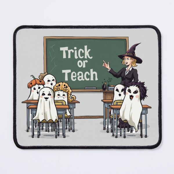 Item preview, Trick or Teach – Cute Ghost Students Halloween designed and sold by jelonkaa.