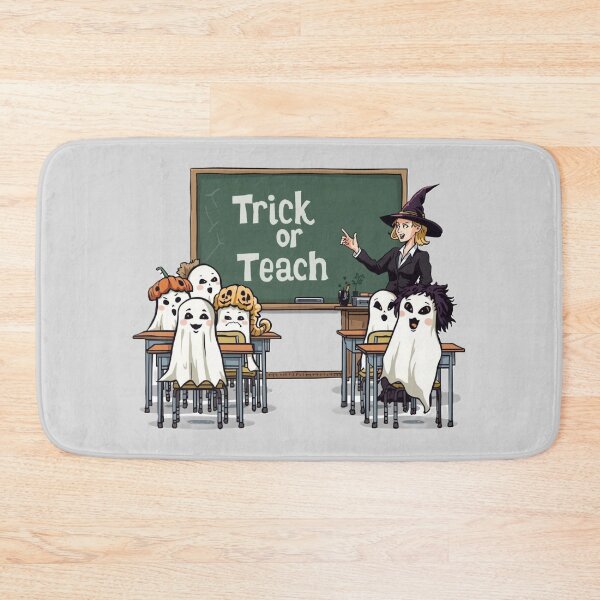 Item preview, Trick or Teach – Cute Ghost Students Halloween designed and sold by jelonkaa.
