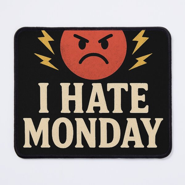 Item preview, I really hate mondays designed and sold by Zeratoul.