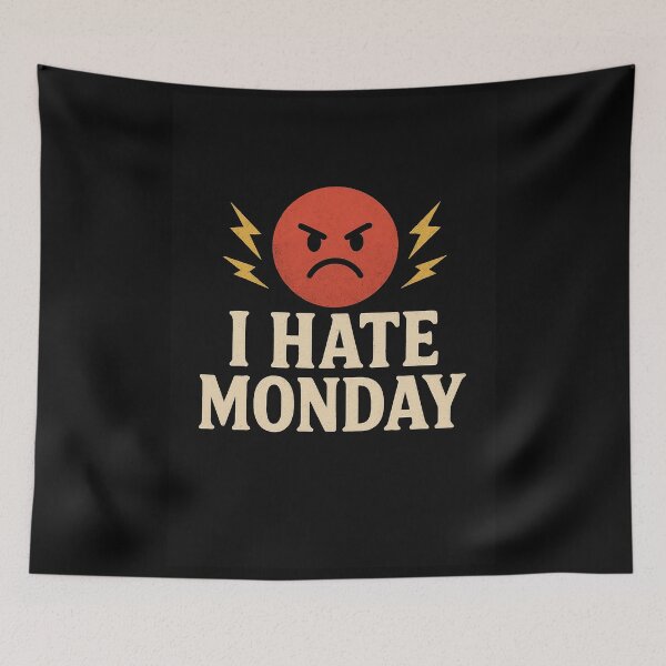 Item preview, I really hate mondays designed and sold by Zeratoul.
