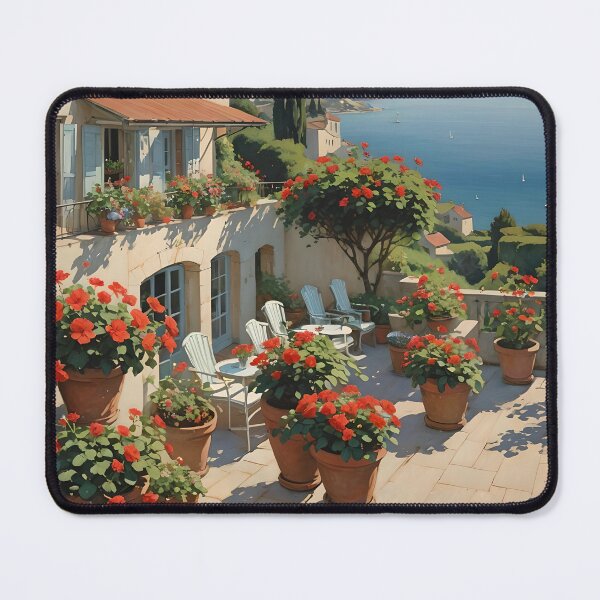 Item preview, Classic Mediterranean villa coastal view  designed and sold by Ponted.