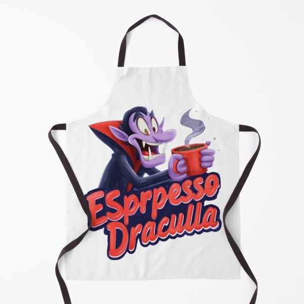 Item preview, Espresso Dracula | Funny Halloween Coffee Vampire Design designed and sold by AlexLineArt.