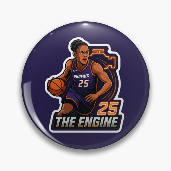 Item preview, Alyssa Thomas “The Engine” Sticker | Phoenix Mercury #25 WNBA Triple-Double Queen designed and sold by CoachEkong.