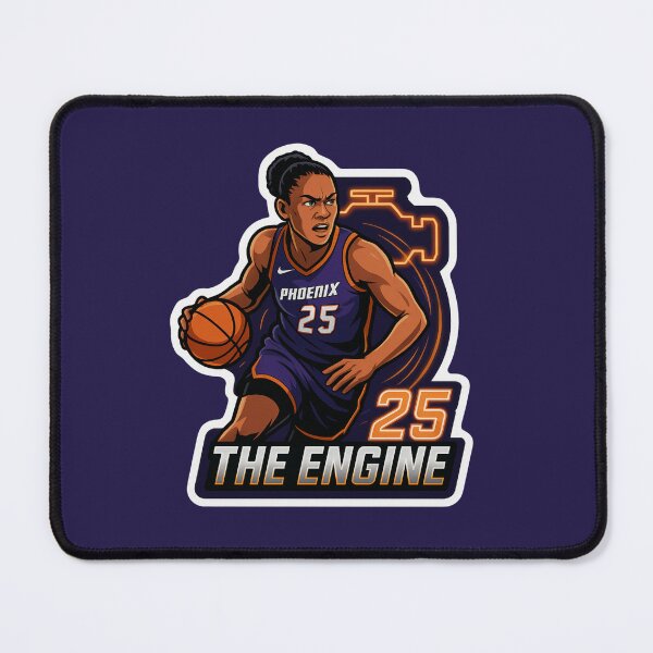 Item preview, Alyssa Thomas “The Engine” Sticker | Phoenix Mercury #25 WNBA Triple-Double Queen designed and sold by CoachEkong.
