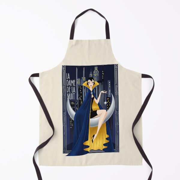 Item preview, After Erté - LA DAME DE LA NUIT (The Lady of the Night) designed and sold by elektronen.