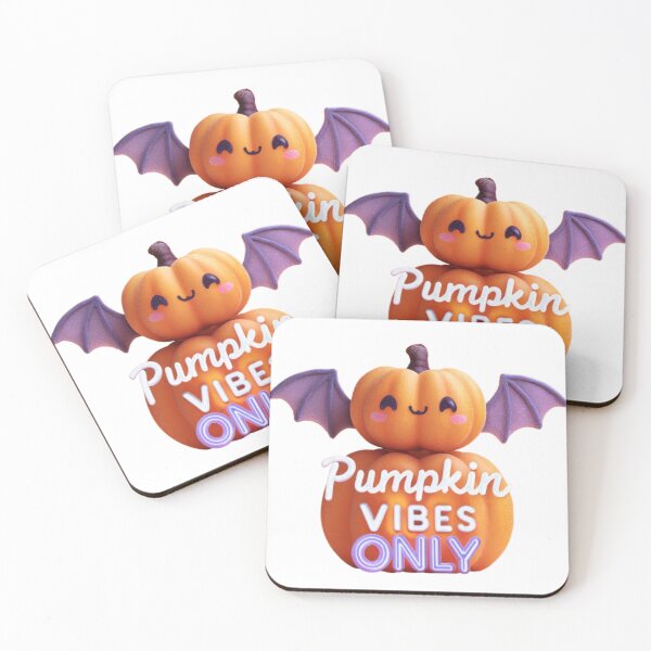 Item preview, Pumpkin Vibes Only | Cute Halloween Bat Pumpkin Design designed and sold by AlexLineArt.