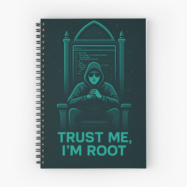 Item preview, Funny Programmer T-Shirt "Trust Me, I’m Root" designed and sold by Hacktoplasma.