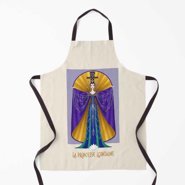 Item preview, After Erté - LA PRINCESSE LOINTAINE (The Distant Princess) designed and sold by elektronen.