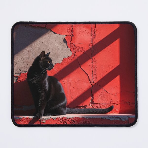 Item preview, Black Cat in Sunlit Shadows designed and sold by sneidere9dace.