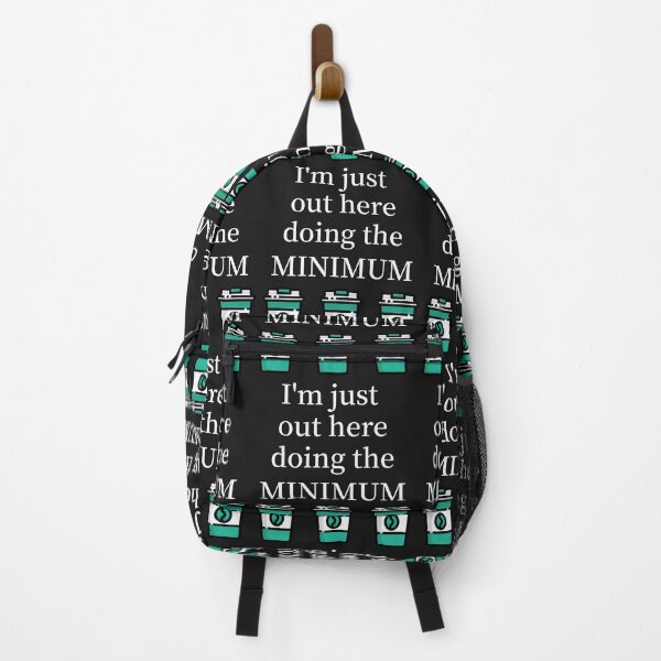 Item preview, I'm just out here doing the minimum designed and sold by Rejunkery.