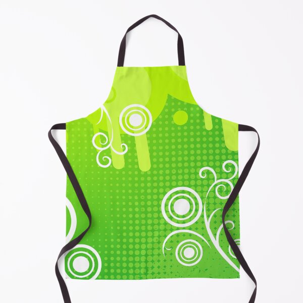 Item preview, Abstract Frutiger Metro - Y2K aesthetic - Groovy circles - Apple green collection designed and sold by Pics'Elle Creations.