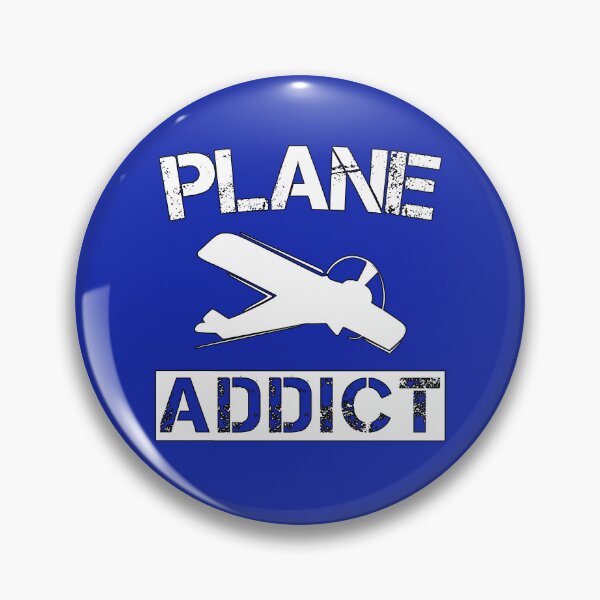 Item preview, Plane Addict Funny Aviation Quote designed and sold by SharpThreadZ.