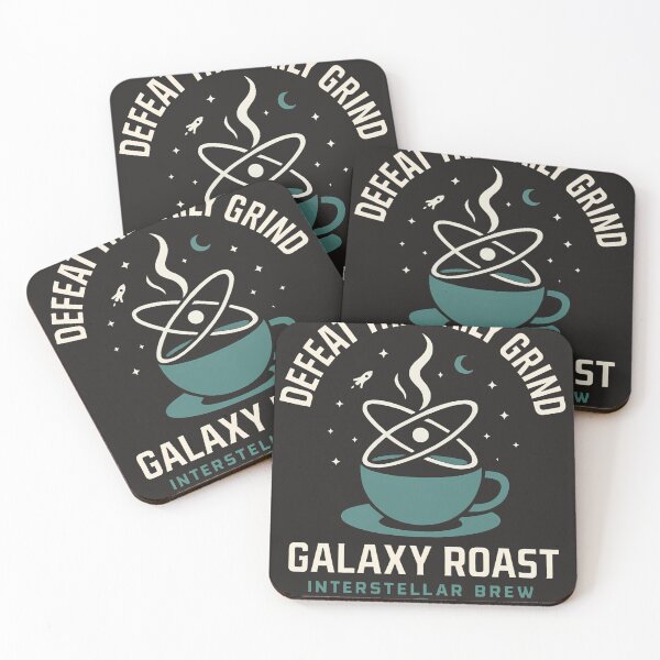 Item preview, Defeat the Daily Grind | Galaxy Roast Interstellar Coffee T-Shirt designed and sold by Glam-Spot.