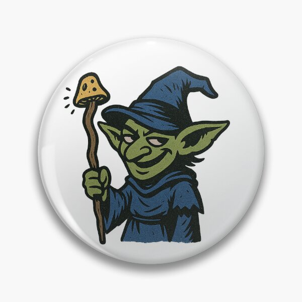 Item preview, Goblin wizard designed and sold by Witan Ink.