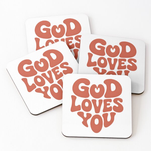 Item preview, God Loves You Christian T-Shirt designed and sold by PrintAtelier.