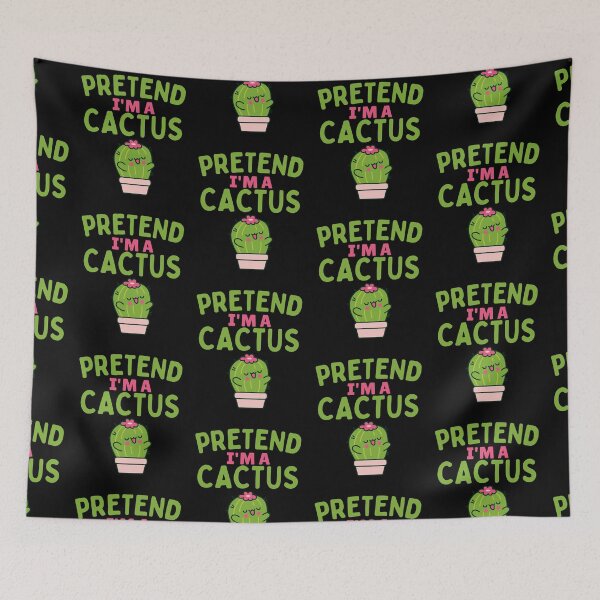 Item preview, Pretend I'm Cactus, Lazy Halloween Gift  designed and sold by belladesign7.