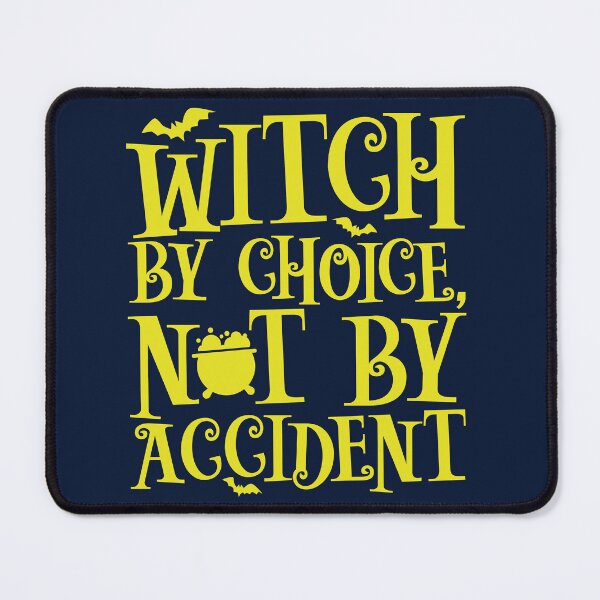 Item preview, Witch By choice, Not By Accident Halloween Gift designed and sold by Plant On Demand.