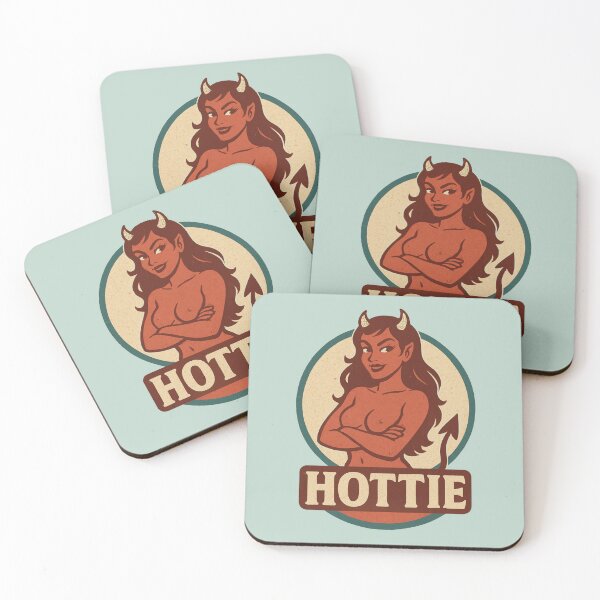 Item preview, Hottie Devil – Retro Pin-Up designed and sold by hangmeart.