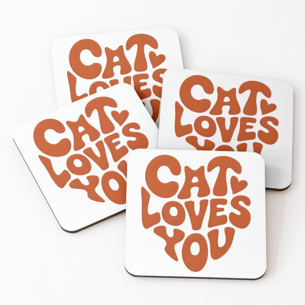 Item preview, Cat Loves You T-Shirt designed and sold by PrintAtelier.